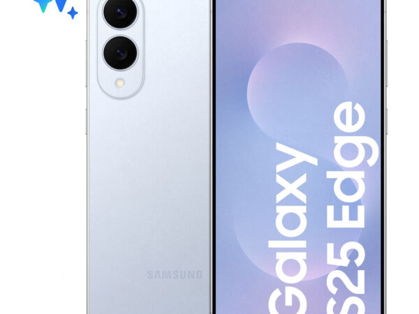 Samsung Galaxy S25 Edge, Smartphone AI, Display 6.7" QHD+ Dynamic AMOLED 2X, Fotocamera 200MP, RAM 12GB, 512GB, 3.900 mAh, Titanium Icyblue