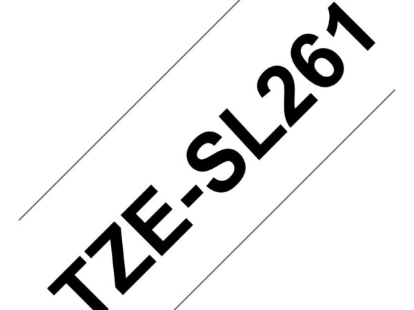 Brother TZE-SL261 nastro per etichettatrice Nero su bianco