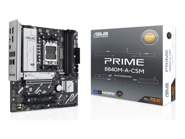 ASUS PRIME B840M-A-CSM AMD B840 Socket AM5 micro ATX