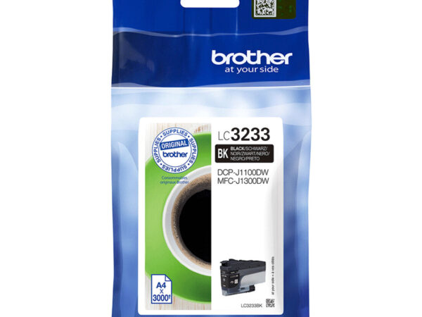 Brother LC3233BK cartuccia d'inchiostro 1 pz Originale Nero