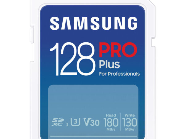Samsung PRO Plus SD Card - Scheda di memoria 128GB (2023)