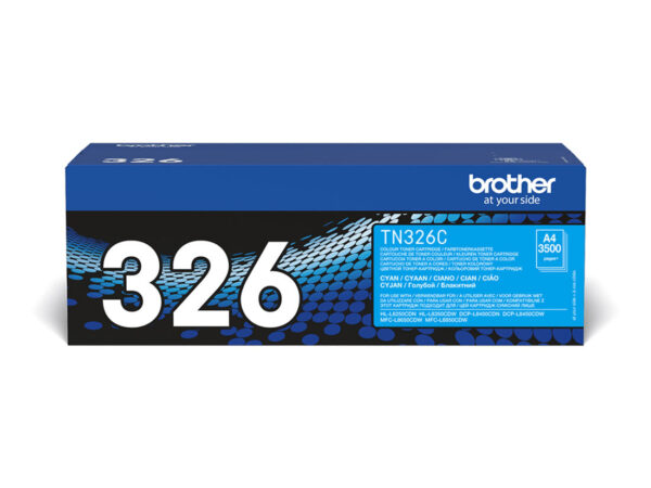 Brother TN-326C cartuccia toner 1 pz Originale Ciano