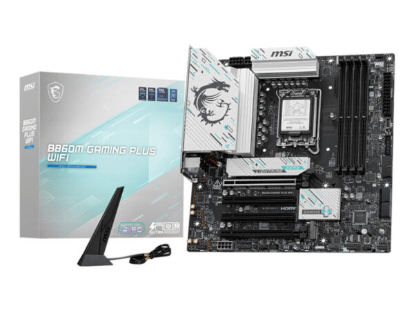 MSI B860M GAMING PLUS WIFI scheda madre Intel B860 LGA 1851 (Socket V1) micro ATX