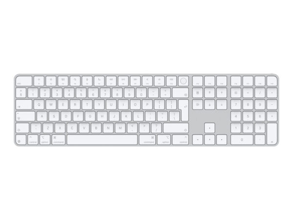 Apple Magic tastiera Universale USB + Bluetooth QWERTY Inglese Bianco