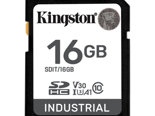 Kingston Technology 16G SDHC Industrial pSLC
