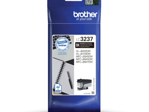Brother LC3237BK cartuccia d'inchiostro 1 pz Originale Nero