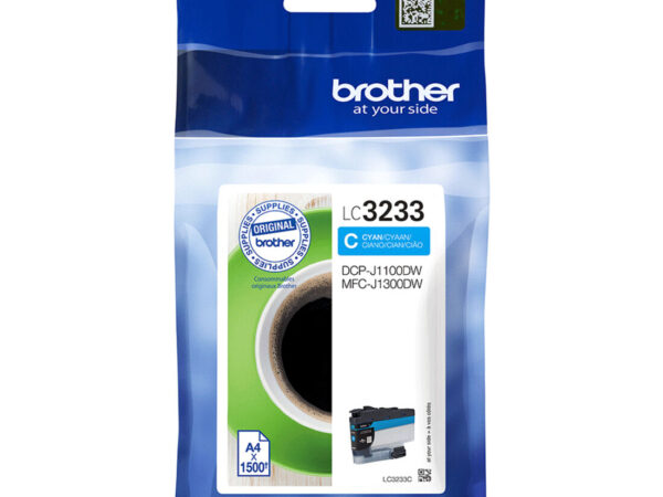 Brother LC3233C cartuccia d'inchiostro 1 pz Originale Ciano