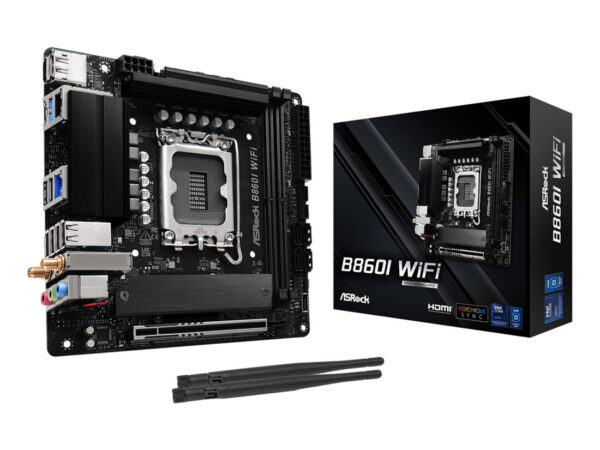 Asrock B860I WiFi Intel B860 LGA 1851 (Socket V1) mini ITX