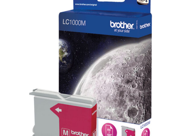 Brother LC1000M cartuccia d'inchiostro 1 pz Originale Magenta