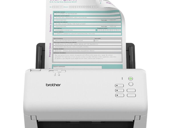 Brother ADS-4300N scanner Scanner ADF 600 x 600 DPI A4 Nero, Bianco