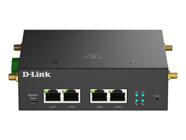 D-Link DWM-314-G router cablato 4 Gigabit Ethernet Nero