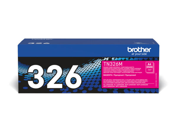 Brother TN-326M cartuccia toner 1 pz Originale Magenta