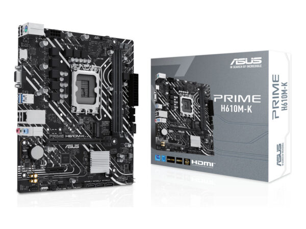 ASUS Prime H610M-K Intel H610 LGA 1700 micro ATX