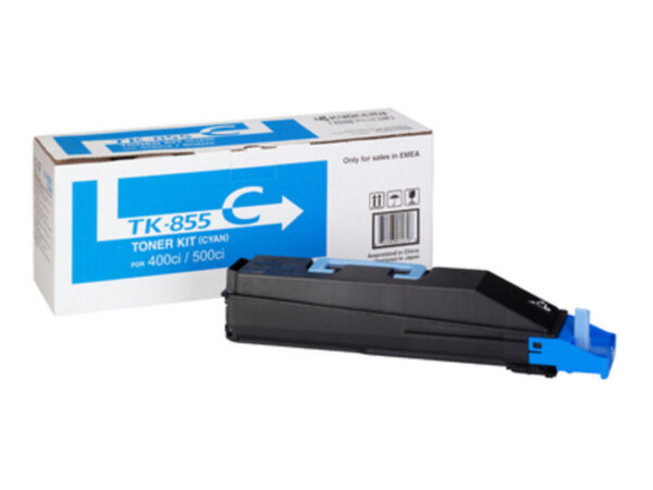 KYOCERA TK-855C cartuccia toner 1 pz Originale Ciano