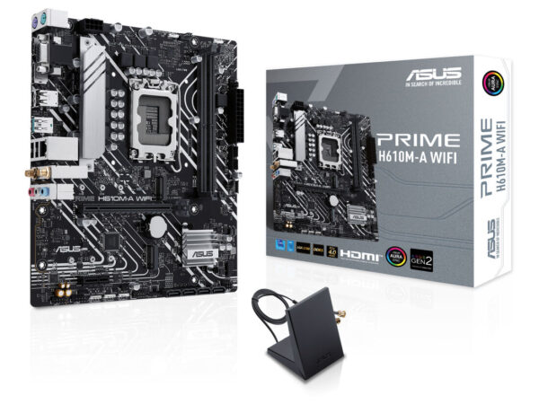 ASUS PRIME H610M-A WIFI Intel H610 LGA 1700 micro ATX