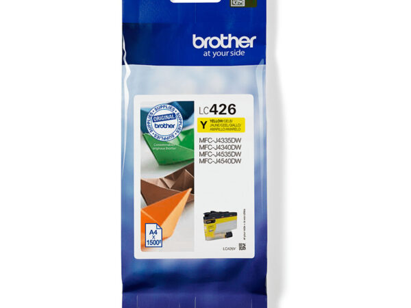 Brother LC426Y cartuccia d'inchiostro 1 pz Originale Giallo