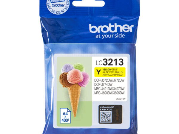 Brother LC3213Y cartuccia d'inchiostro 1 pz Originale Giallo