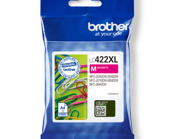 Brother LC422XLM cartuccia d'inchiostro 1 pz Originale Magenta