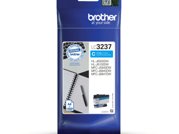 Brother LC3237C cartuccia d'inchiostro 1 pz Originale Ciano