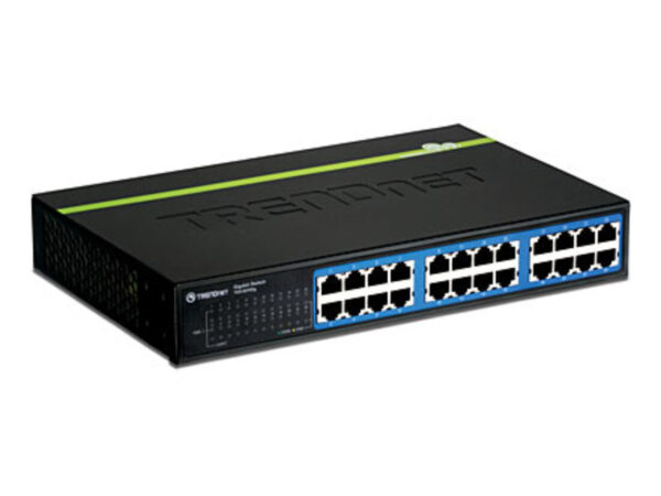 Trendnet TEG-S24DG switch di rete Non gestito Nero