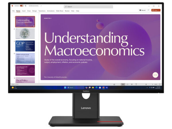 Lenovo ThinkVision T24D-40 Monitor PC 60,5 cm (23.8") 1920 x 1080 Pixel Full HD LCD Nero
