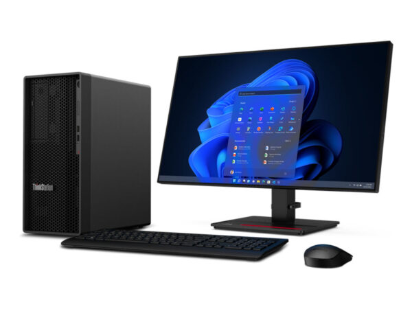 Lenovo ThinkStation P360 Tower Intel Core i7 i7-12700K 32 GB DDR5-SDRAM 1 TB SSD NVIDIA GeForce RTX 3070 Ti Windows 11 Pro Stazione di lavoro Nero