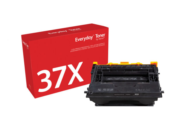 Everyday Toner  di Xerox Nero compatibile con HP 37X (CF237X), Alta capacità