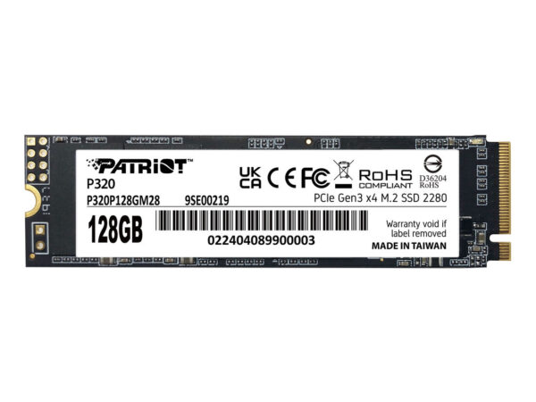 Patriot Memory P320 128 GB M.2 PCI Express 3.0 NVMe