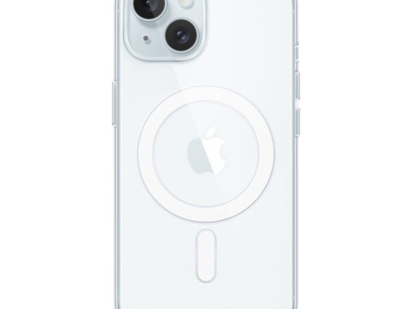 Apple Custodia MagSafe trasparente per iPhone 15