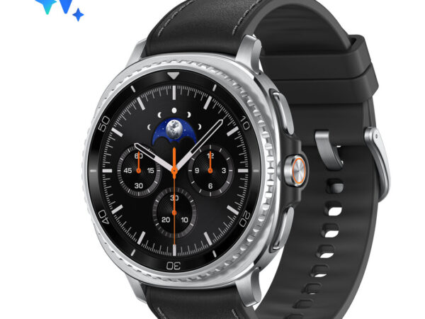 Samsung Galaxy Watch8 Classic (Black, BT, 46mm) Smartwatch Galaxy AI, design resistente agli urti, lunetta girevole, processore 3nm, monitoraggio attività fisica e sonno, One UI 8