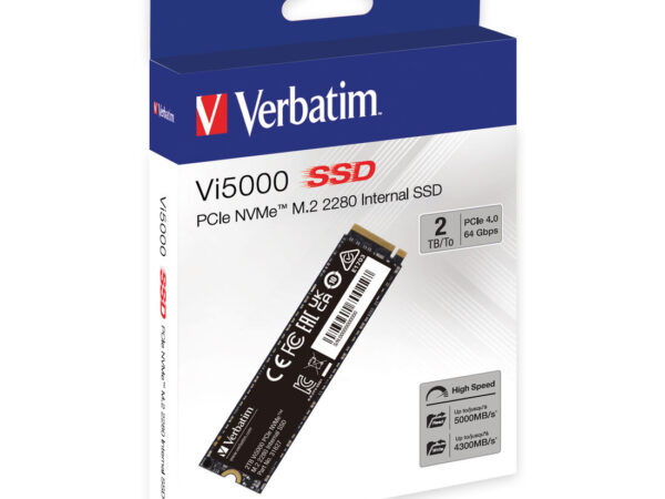 Verbatim Vi5000 2 TB M.2 PCI Express 4.0 NVMe 3D NAND