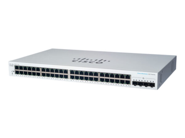 Cisco CBS220-48T-4X Gestito L2 Gigabit Ethernet (10/100/1000) Bianco