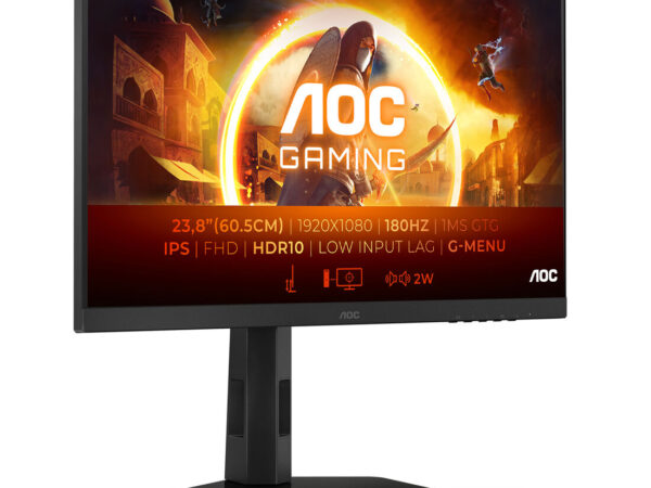 AOC 24G4X Monitor PC 60,5 cm (23.8") 1920 x 1080 Pixel Full HD LCD Nero