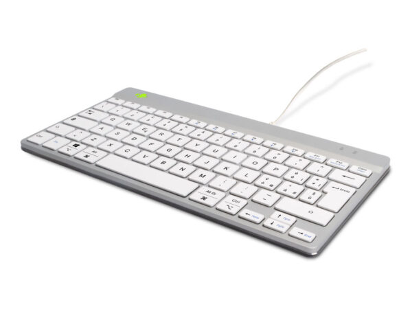 R-Go Tools RGOCOITWDWH tastiera Ufficio USB QWERTY Italiano Bianco