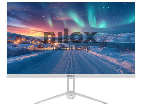 Nilox NXM24FHD100W Monitor PC 60,5 cm (23.8") 1920 x 1080 Pixel Full HD LED Bianco