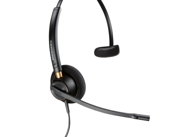 Poly Cuffie digitali monoaurali EncorePro 510D con Quick Disconnect TAA