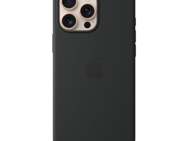 Apple Custodia MagSafe in silicone per iPhone 16 Pro Max - Nero