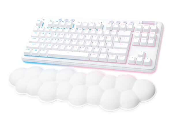 Logitech G 920-010690 tastiera Gaming RF senza fili + Bluetooth QWERTY Inglese UK Bianco