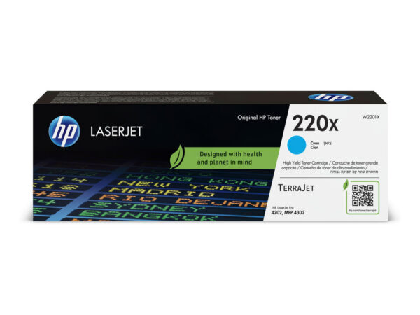 HP Cartuccia toner originale ciano LaserJet 220X