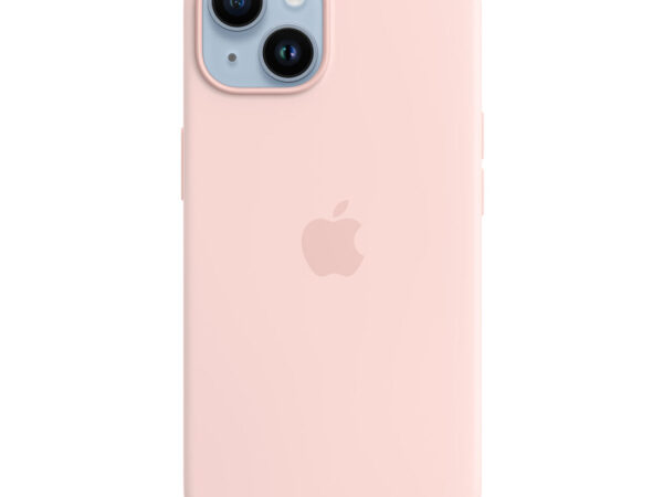 Apple Custodia MagSafe in silicone per iPhone 14 - Rosa creta