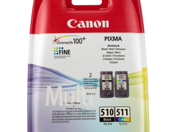 Canon Cartucce d'inchiostro Multipack PG-510 BK / CL-511 C/M/Y