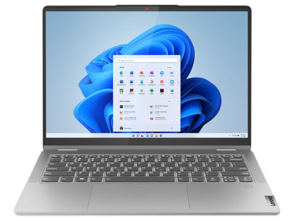 Lenovo IdeaPad Flex 5 14ABR8 AMD Ryzen 5 7430U Ibrido (2 in 1) 35,6 cm (14") Touch screen WUXGA 16 GB LPDDR4x-SDRAM 512 GB SSD Wi-Fi 6 (802.11ax) Windows 11 Home Italiano Grigio