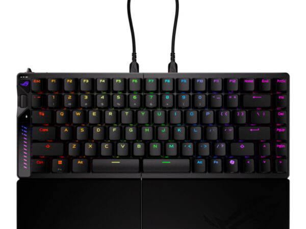 ASUS ROG Falcata tastiera Gaming USB + RF Wireless + Bluetooth Nero