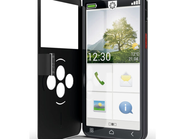 Emporia emporiaSMART.7lite 13,8 cm (5.45") SIM singola Android 15 4G USB tipo-C 6 GB 128 GB 3500 mAh Nero