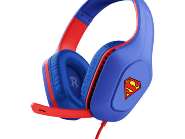 Trust GXT 415SM Zirox Auricolare Cablato A Padiglione Gaming Blu, Rosso