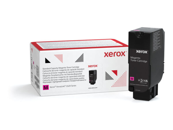 Xerox Cartuccia toner Magenta a Capacità standard da 6000 Pagine per Stampante a colori  VersaLink C620/multifunzione a colori  VersaLink C625 (006R04618)