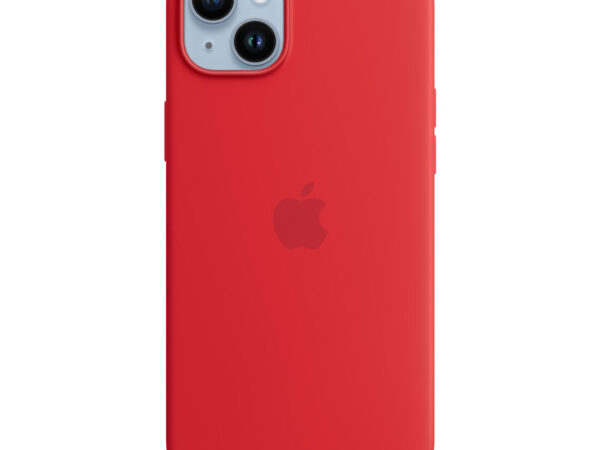 Apple Custodia MagSafe in silicone per iPhone 14 Plus - (PRODUCT)RED