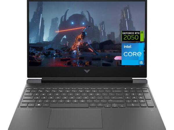 HP 15-fa1055nl Intel Core i5 i5-12450H Computer portatile 39,6 cm (15.6") Full HD 16 GB DDR4-SDRAM 512 GB SSD NVIDIA GeForce RTX 2050 Wi-Fi 6 (802.11ax) Windows 11 Home Nero