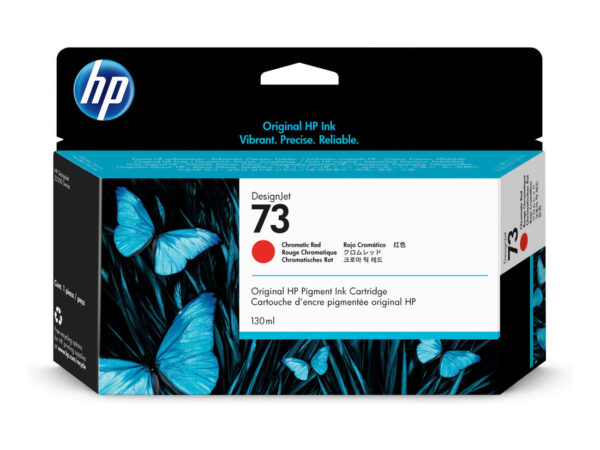 HP Cartuccia inchiostro rosso cromatico DesignJet 73, 130 ml