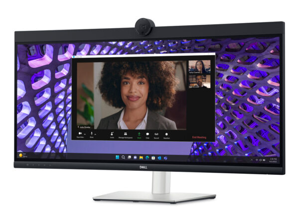 DELL P Series P3424WEB Monitor PC 86,7 cm (34.1") 3440 x 1440 Pixel 4K Ultra HD LCD Nero